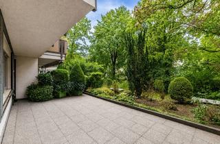 Wohnung kaufen in 90489 Wöhrd, HEGERICH: Großzügige Gartenwohnung mit weitläufiger Terrasse und Tiefgaragenstellplatz