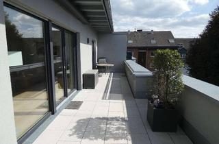 Penthouse mieten in 51381 Lützenkirchen, Moderne 4-Zimmer-Penthouse-Wohnung mit Einbauküche, Aufzug und großer Dachterrasse
