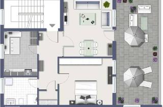 Wohnung mieten in Schulgasse, 74072 Heilbronn, ATTRAKTIVE 2-ZIMMERWOHNUNG MIT DACHTERRASSE IN DER HEILBRONNER INNENSTADT