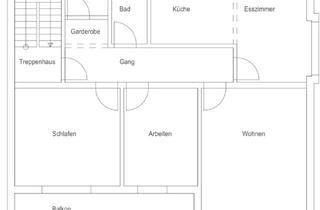 Wohnung mieten in 85253 Erdweg, Großzügige 3-Zimmer-Wohnung mit Essbereich, Balkon, Garage & Stellplatz in Eisenhofen (Erdweg)