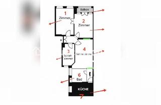 Tauschwohnungen in Greifswalder Straße 43, 10405 Prenzlauer Berg (Prenzlauer Berg), Tauschwohnung: Wohnung zumTausch