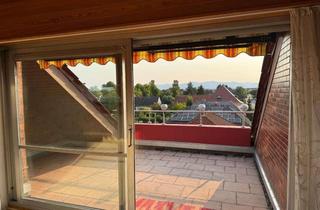 Wohnung mieten in 67454 Haßloch, Dachgeschoss - Einzimmerapartment, Dachterrasse mit Weinbietblick - zentrale Lage in Haßloch