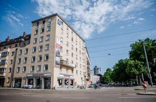 Wohnung mieten in Pferseer Str. 23, 86150 Innenstadt, Zentrale 2-Zimmer Wohnung mit großer Küche und ruhigem Innenhofbalkon- Nähe Hbf