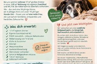WG-Zimmer mieten in 73557 Mutlangen, WG-Zimmer nur an Frauen zu vermieten