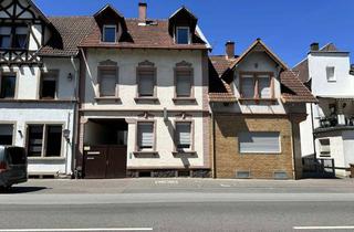 Haus kaufen in 69469 Weinheim, Mitten in der Stadt: Wohn- und Geschäftshaus mit Wohnung - Büro - Werkstatt / Scheune