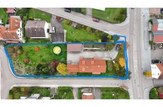Haus kaufen in 86405 Meitingen, Doppelhaus mit großem Baugrundstück – ca. 1.781 m² und Potenzial für weitere Bebauung