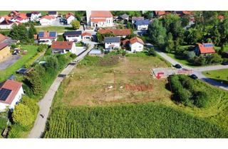 Grundstück zu kaufen in 84186 Vilsheim, Wohnen im Grünen: Baugrundstück für Doppelhaus mit Garagen und Stellplätzen