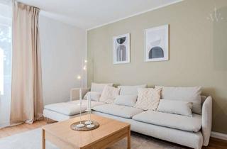 Immobilie mieten in Drakestraße 77a, 12205 Lichterfelde, Möblierte 2-Zimmer-Wohnung mit Balkon in ruhiger Grünlage in Berlin-Steglitz
