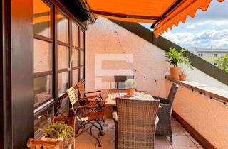 Wohnung kaufen in 82008 Unterhaching, 2-Zimmer 62 m² mit 15 m² Dachterrasse -renoviert-vermietet- zentral in Unterhaching!