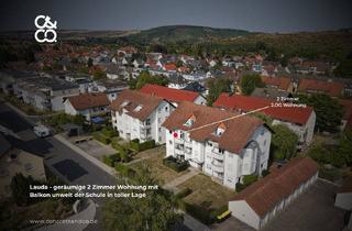 Wohnung kaufen in 97922 Lauda-Königshofen, Lauda - geräumige 2 Zi. Wohnung mit Balkon, Kellerabteil & Garage unweit der Schule in toller Lage