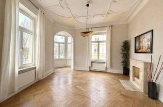 Wohnung kaufen in Fürstenbergerstraße 163, 60322 Westend-Nord, Exklusive 6-Zimmer-Altbauwohnung im Westend-Nord mit zwei Balkonen - bezugsfrei