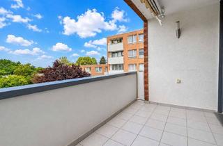 Wohnung kaufen in 40764 Langenfeld, Langenfeld-Richrath: Bezugsfreie 3-Zimmer-Wohnung mit großzügigem Grundriss, Sonnenloggia und Garage