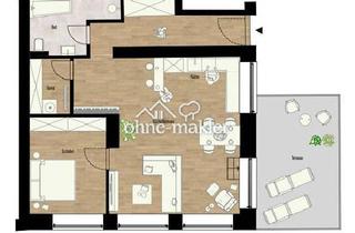 Wohnung mieten in 69509 Mörlenbach, Erstbezug nach Kernsanierung - 82 qm große 2 Zi. Wg. mit sep. Eingang, Terrasse und Garage