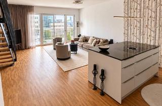 Penthouse mieten in 60329 Bahnhofsviertel, Exklusive möblierte Penthouse-Wohnung mit Skyline View im Bahnhofsviertel