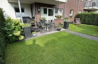 Wohnung mieten in An Der Ley, 47665 Sonsbeck, Hochwertiges Wohnen in zentraler Lage – Erdgeschosswohnung mit Garten & zwei Stellplätzen