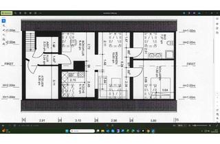 Wohnung mieten in 59348 Lüdinghausen, Drei Zimmer in Lüdinghausen: Helle Wohnung im Dachgeschoss