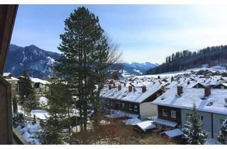 Wohnung mieten in 87544 Blaichach, Helle, 1-Zimmer-DG-Wohnung, voll ausgestattet und möbliert mit Einbauküche und Balkon