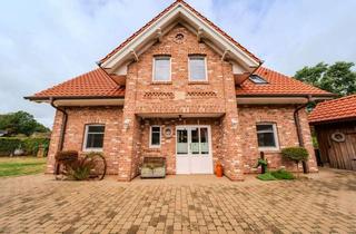 Einfamilienhaus kaufen in 26676 Barßel, Einzigartig schön: Neuwertiges Einfamilienhaus mit Liebe zu besonderen Details in Barßel