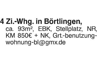 Wohnung mieten in 73104 Börtlingen, 4 Zi.-Whg. in Börtlingen