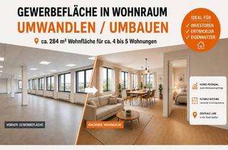 Anlageobjekt in 35390 Gießen, Gießen: TOP Lage, Bj. 2020 – Gewerbefläche umwandeln in Wohnfläche, 3 TG & 3 Außen Stellplätze!