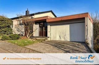 Einfamilienhaus kaufen in 66386 St. Ingbert, Großzügiger Bungalow mit Weitblick und Potenzial in St. Ingbert-Rentrisch - ideal für Familien