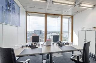 Büro zu mieten in Stadttor, 40219 Düsseldorf, Modernes Business Center & Coworking mit Rheinblick in