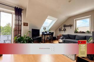 Wohnung kaufen in 68259 Wallstadt, Helle und gepflegte Dachgeschoss-Wohnung mit Balkon und Einbauküche sowie TG-Stellplatz