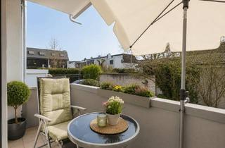 Wohnung kaufen in 76344 Eggenstein-Leopoldshafen, Vermietete 3-Zimmer-Wohnung mit Balkon und Garage