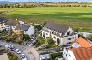 Wohnung kaufen in Erlenweg 22, 65474 Bischofsheim, Sonniges Wohnen mit Feldblick – 4-Zimmer-Neubauwohnung mit großer Dachterrasse