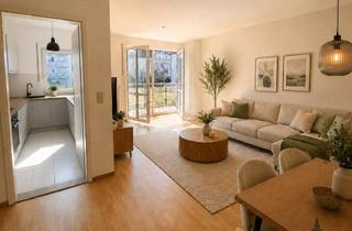 Wohnung kaufen in 01640 Coswig, Vermietete 1-Zimmer-Eigentumswohnung mit Balkon und Tiefgaragenstellplatz in Coswig