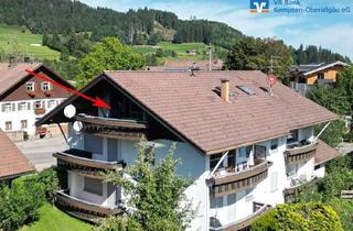 Wohnung mieten in 87527 Ofterschwang, Geräumige Dachgeschosswohnung mit Bergblick