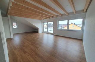 Wohnung mieten in 71364 Winnenden, Hochwertige 4-Zimmer-Dachgeschosswohnung mit großer Süddachterrasse in ruhiger Lage
