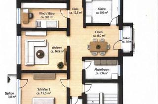 Wohnung mieten in 74915 Waibstadt, Erstbezug nach Sanierung: helle 5-Zimmer-Wohnung in Waibstadt