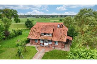 Haus kaufen in 19309 Lenzen, Direkt am Elbdeich! Charmantes EFH mit ELW und Nebengebäuden auf großem Grundstück!