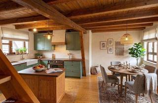 Haus kaufen in 75385 Bad Teinach-Zavelstein, Fachwerkhaus mit großer Werkstatt & Waldblick – Handwerker-Liebling - in Bad Teinach-Zavelstein