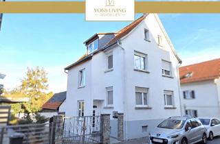 Haus kaufen in 61184 Karben, Saniertes Zweifamilienhaus in Feldrandlage mit Traumgrundstück, Garage, Scheune + Bebauungspotential