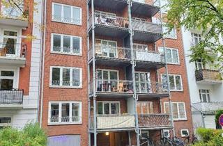Wohnung kaufen in 20257 Hamburg, Eimsbüttel: vermietete 2,5 Zi-ETW, 2.OG mit Balkon zur Kapitalanlage