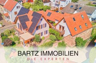 Haus kaufen in 67377 Gommersheim, Wohnen mit besonderer Vielfalt – Hofanlage mit Haupthaus + 2 Einheiten zum Arbeiten oder Vermieten