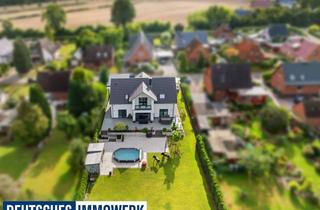 Einfamilienhaus kaufen in 21529 Kröppelshagen-Fahrendorf, Neuwertiges und großzügiges Einfamilienhaus mit A+ Energieeffizienz, Pool und Sauna am Sachsenwald!
