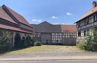 Bauernhaus kaufen in Grebenauer Straße 13, 36287 Breitenbach, Ausbaufähiger Bauernhof (Ponyhof, Tierhaltung) mit Denkmal-Wohnhaus, großer Scheune u. Ställen