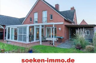 Einfamilienhaus kaufen in 26802 Moormerland, Charmantes Einfamilienhaus mit Wintergarten, Kamin und herrlichem Gartenparadies *HF2515a*