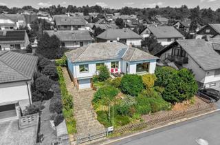 Haus kaufen in 63505 Langenselbold, Wohnen auf einer Ebene! Schicker Bungalow in Langenselbold