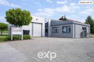 Gewerbeimmobilie kaufen in 32683 Barntrup, Investorenobjekt: Vermietete Halle mit Büro und Stellplätzen