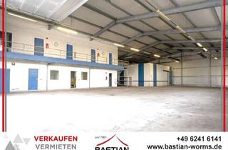Gewerbeimmobilie kaufen in 67593 Westhofen, Andocken, einlagern, loslegen: Gewerbehalle m. Betriebsräumen, Kühlzelle & 8 Stellpl. – Westhofen