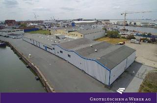 Gewerbeimmobilie kaufen in 27572 Fischereihafen, KAUFEN | Großes Erbpachtgrundstück mit Büro-, Lager- und Produktionsflächen