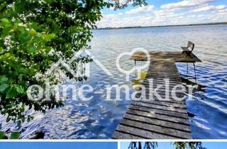 Villa kaufen in 39619 Arendsee, 2 HÄUSER AM SEE: Stadtvilla+Cottage, Seezugang m. Bootssteg, Garten, Terrasse, Ferienwohnung