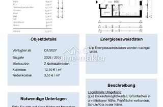 Wohnung mieten in 76547 Sinzheim, Attraktive 3- Zimmer-Neubauwohnung W5