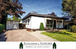 Haus kaufen in 22549 Lurup, Courtagefrei: Wohnen auf einer Ebene – Bungalow mit großem Garten und viel Potenzial.
