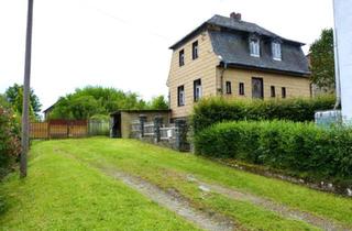 Einfamilienhaus kaufen in Silberloch 17, 07973 Greiz, Freistehendes Einfamilienhaus mit Garage und Rohbau einer Werkstatt !