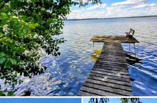 Villa kaufen in 39619 Arendsee, 2 HÄUSER AM SEE: Stadtvilla+Cottage, Seezugang m. Bootssteg, Garten, Terrasse, Ferienwohnung